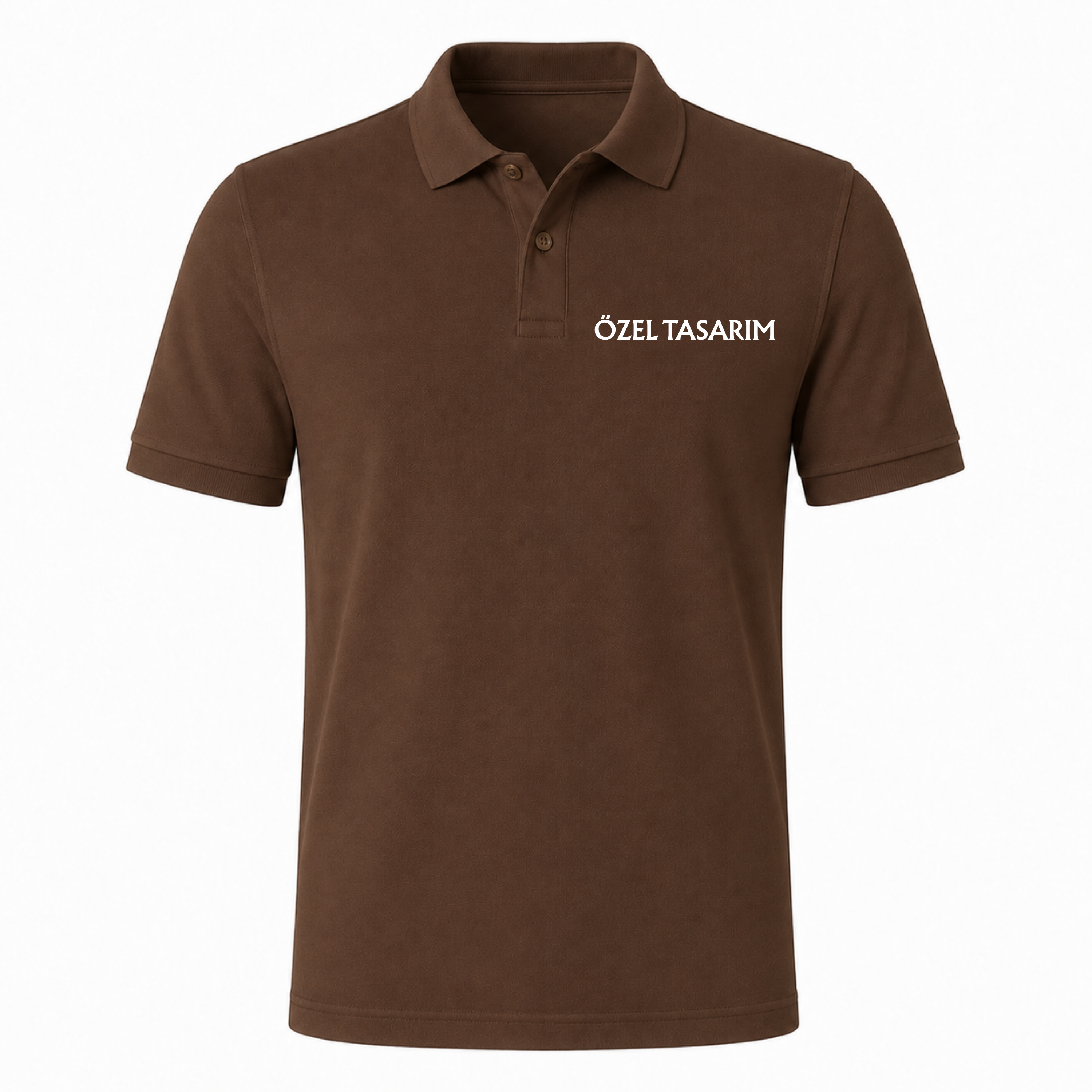 Polo Yaka Tişört (Ön Baskı Dahil)