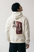 Erkek At Patch Detaylı Oversize Sweatshirt - beyaz