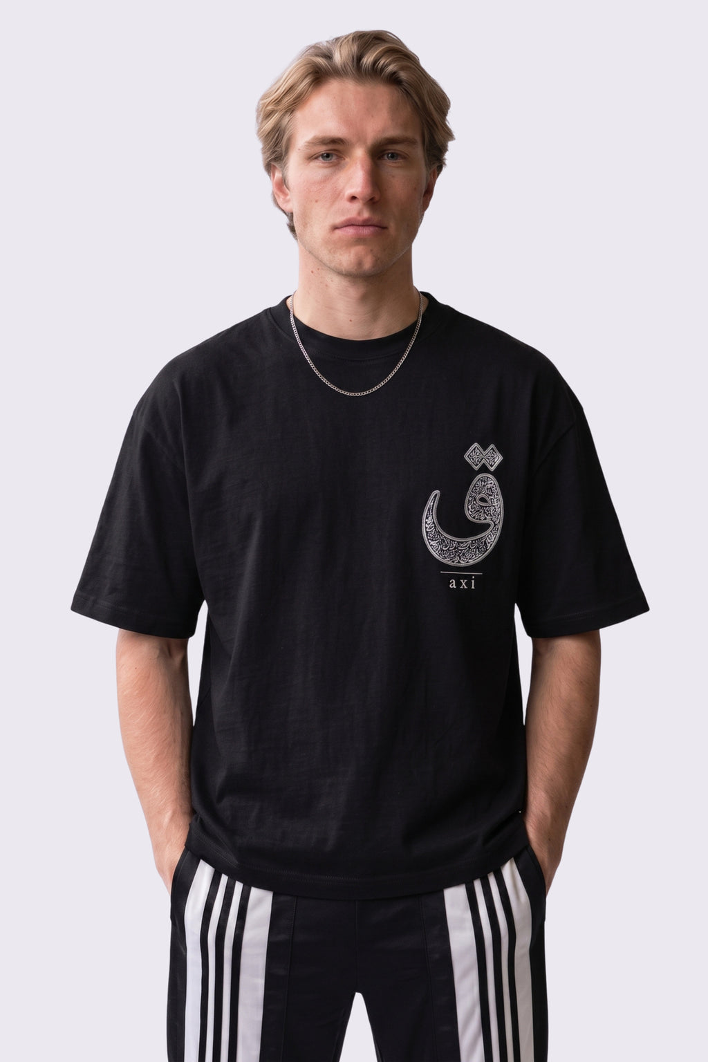 BEDEVİ Oversize Nakış ve Baskılı T-Shirt