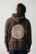 Erkek Essentials Nakışlı Oversize Sweatshirt - kahverengi