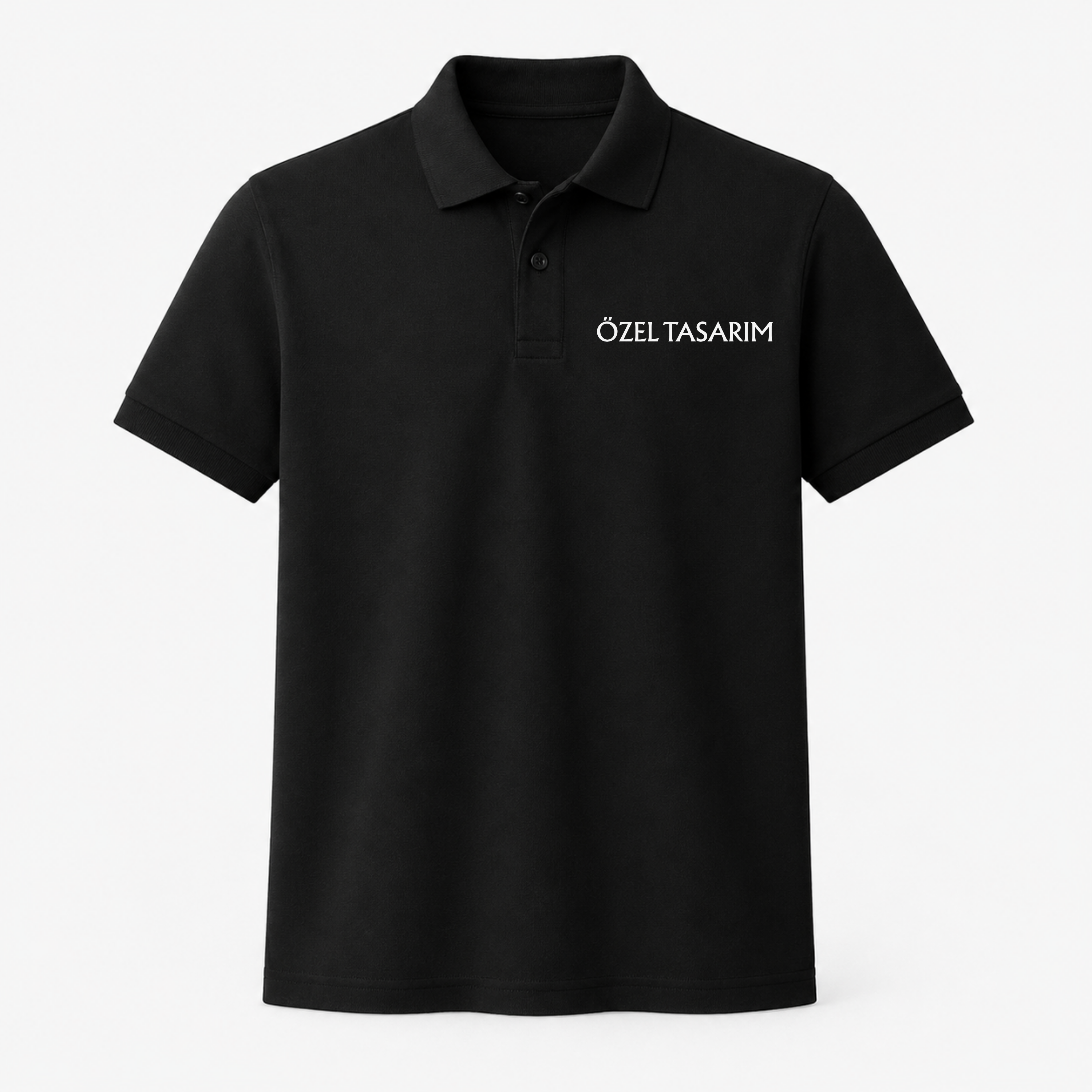 Polo Yaka Tişört (Ön Baskı Dahil)
