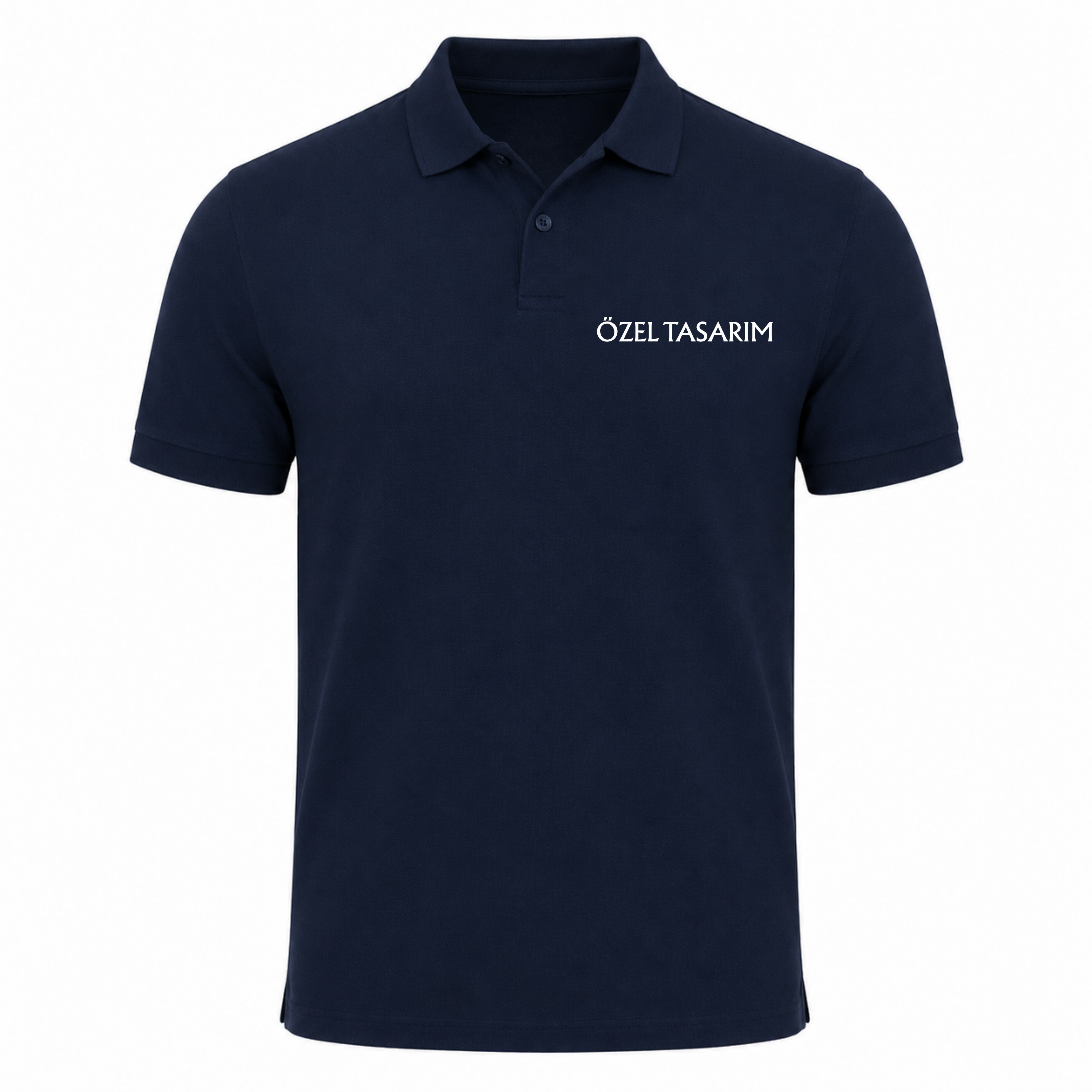 Polo Yaka Tişört (Ön Baskı Dahil)