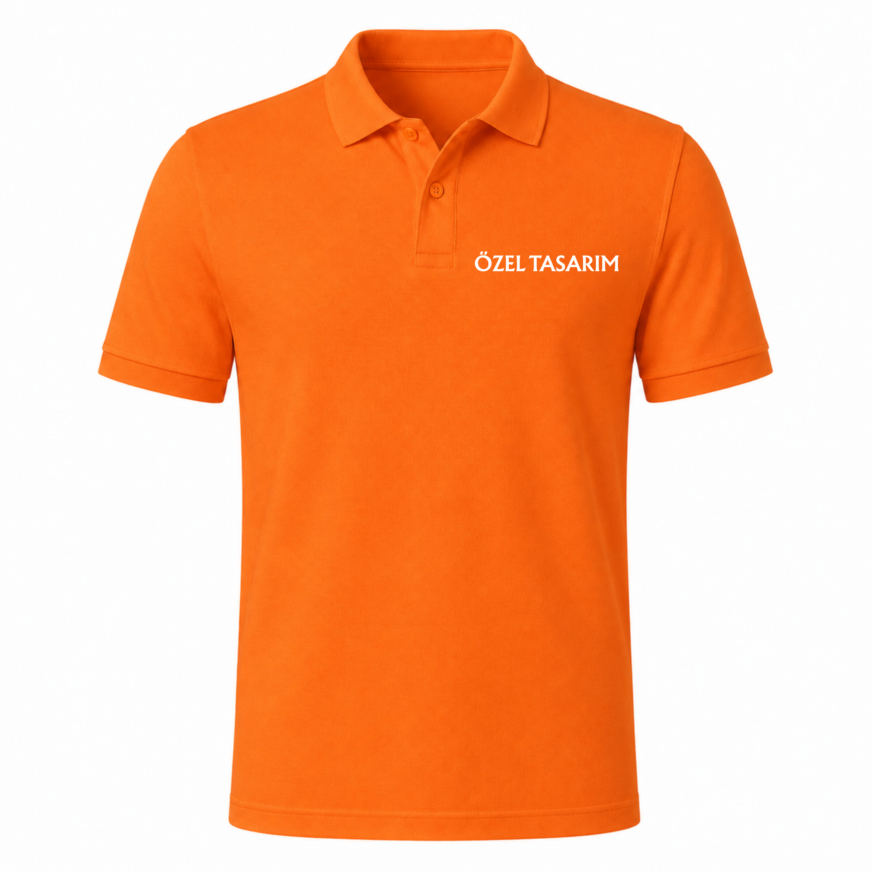 Polo Yaka Tişört (Ön Baskı Dahil)