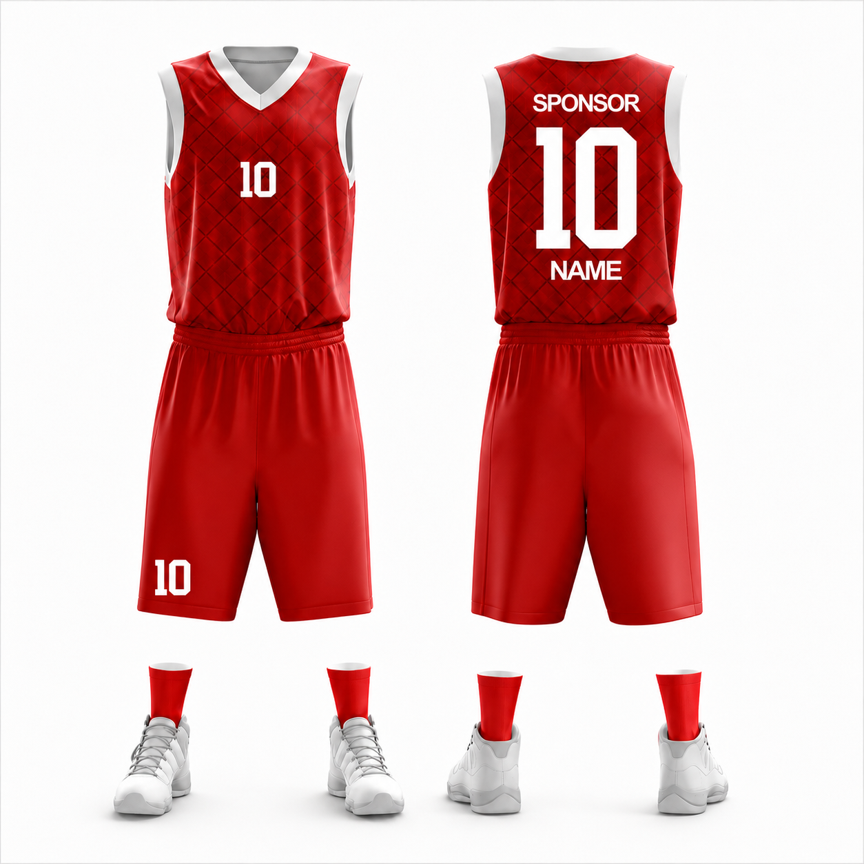 Sanda Basketbol Forma & Şort Takım