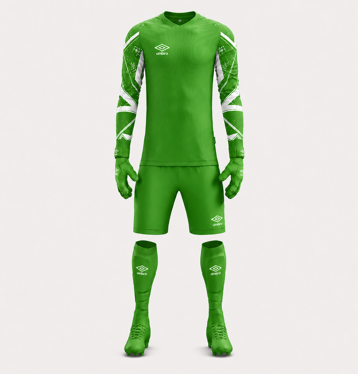Umbro KICK Profesyonel Futbol Kaleci Forma Şort Takımı